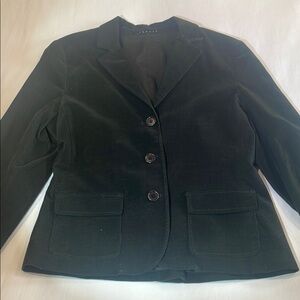 Theory Black Corduroy Women's Blazer